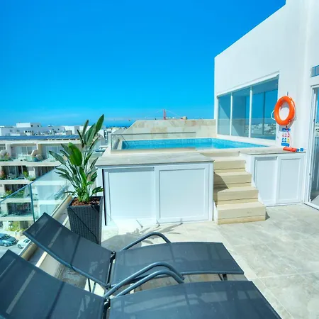 Elegant 2 Bedrooms, Large Sun Terrace, Pool Gcat1-1 Apartman Is-Swieqi